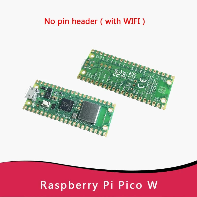 Original Raspberry Pi Pico/2, Pico with Wireless WiFi Development Board, Pico or Pico H with Pin Header, Support MicroPython/C++ by FLIPSTYLEZLLC