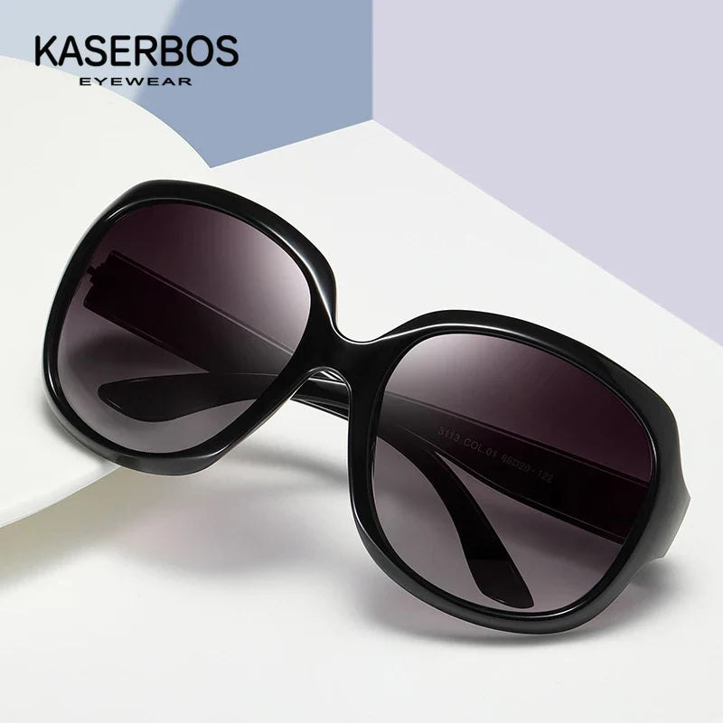 Polarized Women Sunglasses Oversized Anti Reflective UV400 Fashionable Simple Sports Style Drive by FLIPSTYLEZLLC