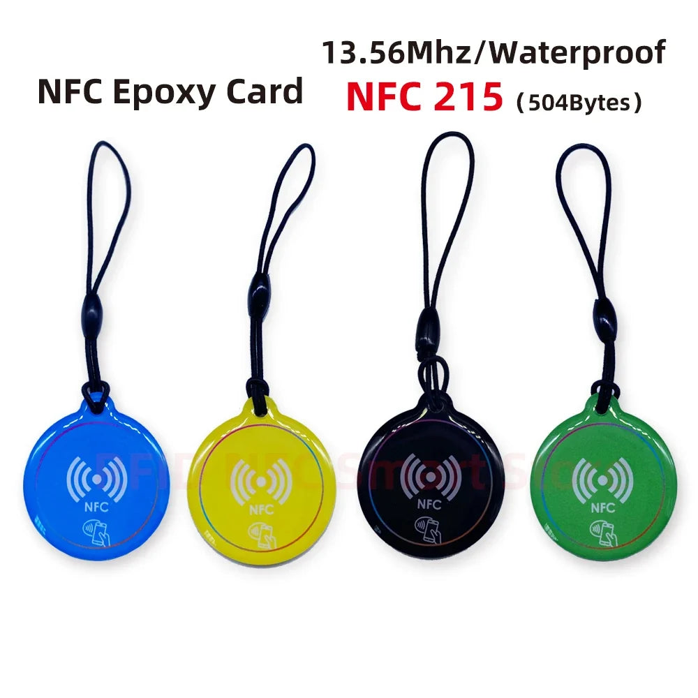 NFC Dripping Card 13.56Mhz Smart Card 504Bytes Nt/ag 215 Tag Card Smart Business Card For All NFC Enabled Phone by FLIPSTYLEZLLC
