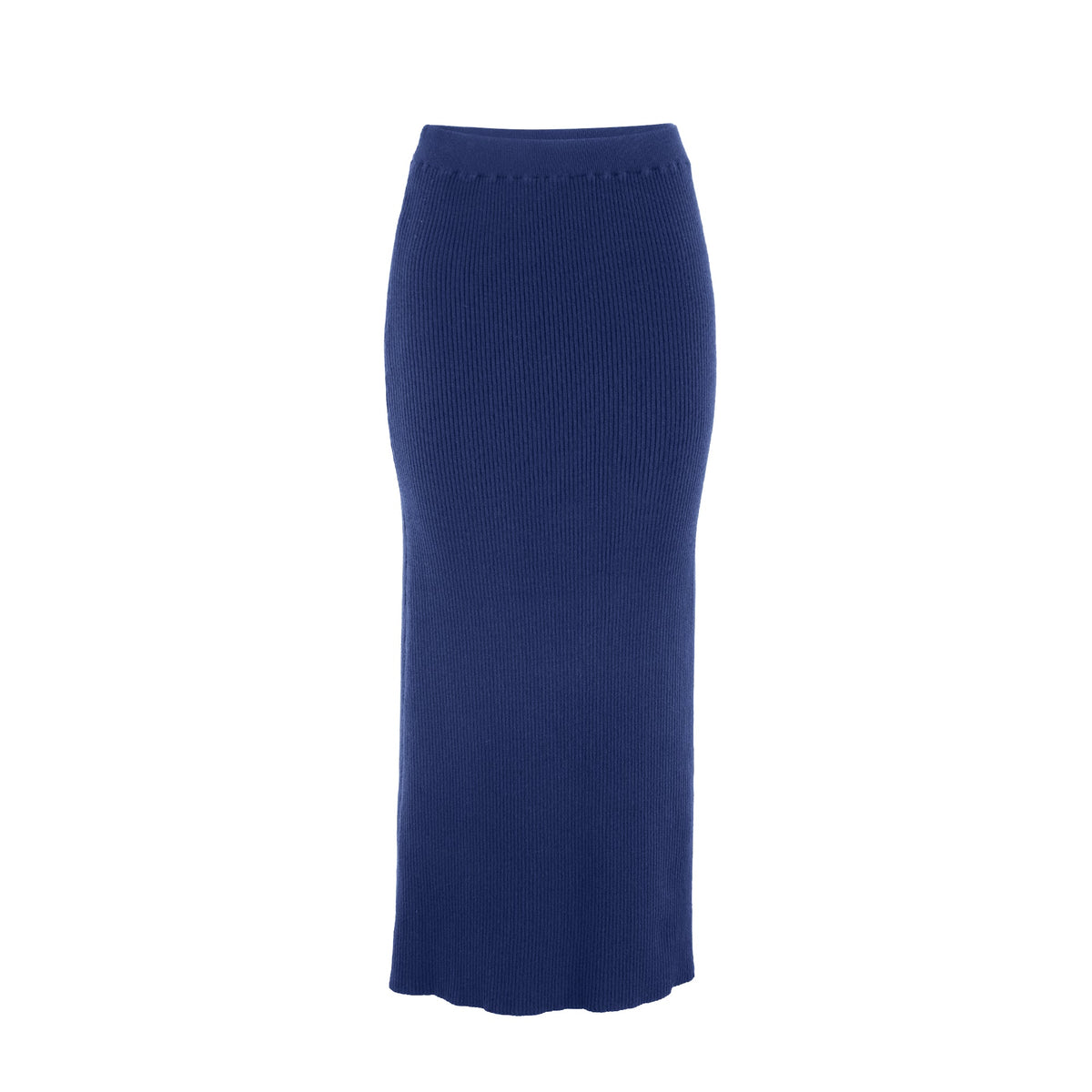 RIBBED KNIT STRAIGHT SKIRT by profile-nyc