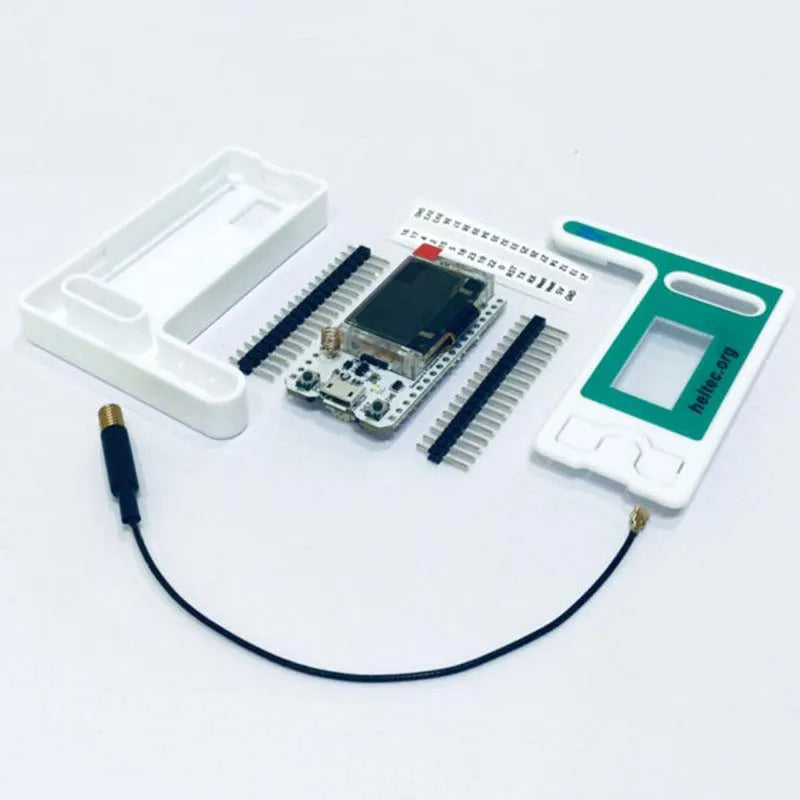 Meshtastic Wifi Heltec LoRa 32 V3 With Case 868MHZ ESP32 Oled SX1262 0.96 Inch Blue OLED Display Development Board for Arduino by FLIPSTYLEZLLC
