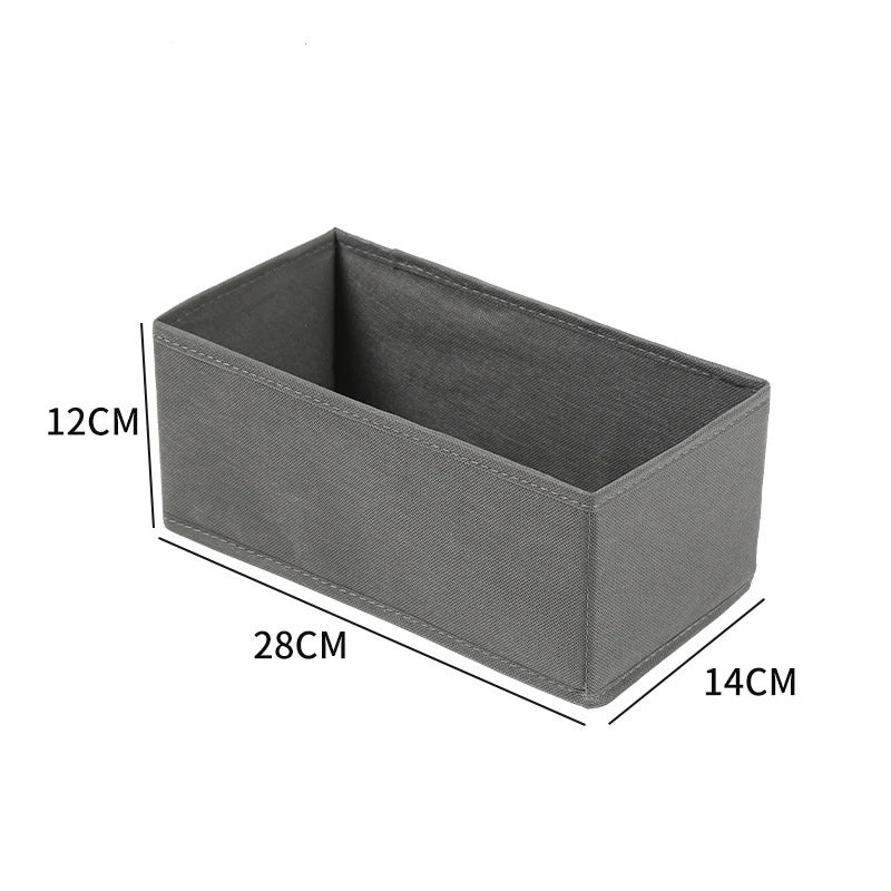 Foldable Drawer Organizers Underwear Storage Box Home Bra Socks Leggings Belts Ties Storage Organizers Box Closet Organization by FLIPSTYLEZLLC