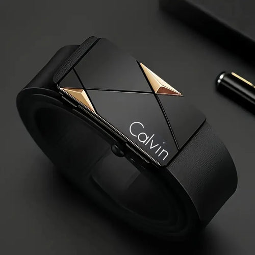Stylish Men's PU Leather Belt - Fashion Belts for Daily Life, Leisure, by AliExpress