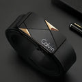 Stylish Men's PU Leather Belt - Fashion Belts for Daily Life, Leisure, by AliExpress