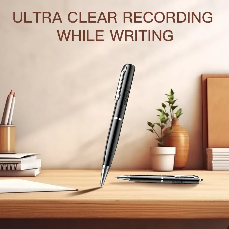 128GB AI Digital Voice Recorder Pen Intelligent Noise Reduction Audio Recorder with Playback Rechargeable Writing Pen Recorder by FLIPSTYLEZLLC