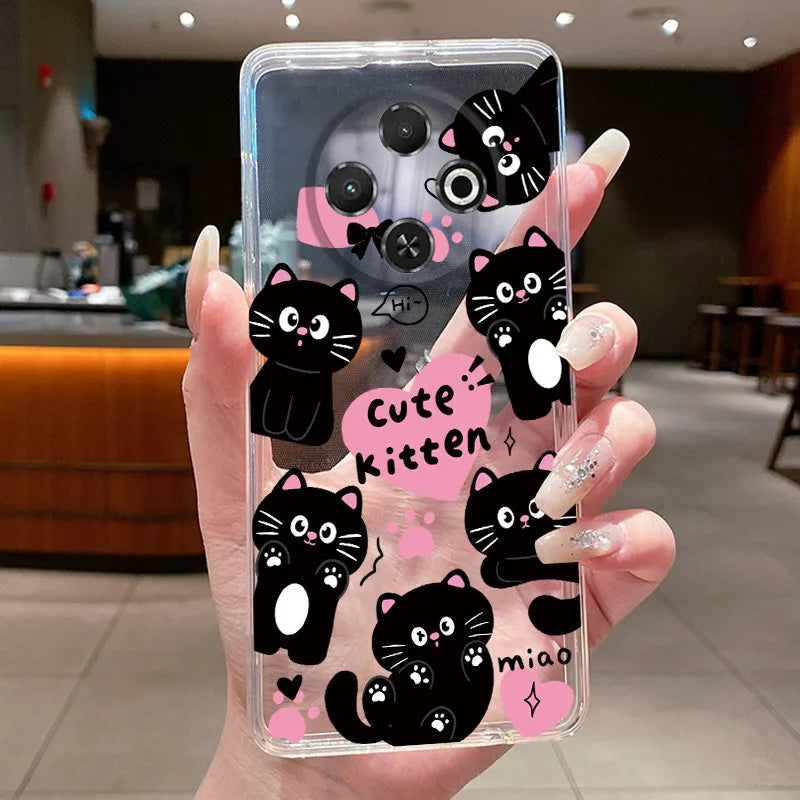 For Tecno Spark 30C Case kl5 kl5n Aesthetic Butterfly Flower Clear Soft Silicone Back Cover Techno Spark 30C Phone Case k15 k15n by FLIPSTYLEZLLC