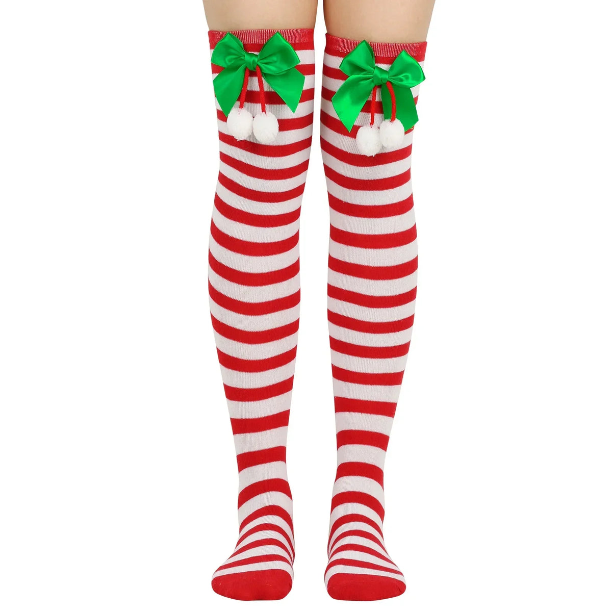 Knee High Christmas Stockings by Kore Kawaii