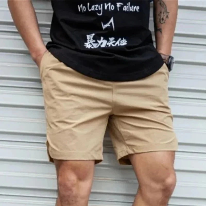 summer Men Shorts Light Weight Thin printing breathable Short Pants Fitness Men Casual Shorts Quick-drying Drawstring Shorts by FLIPSTYLEZLLC