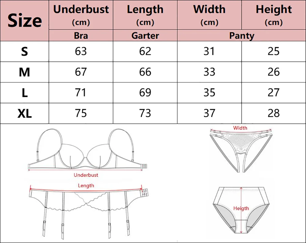Embroidery Lingerie 3Pcs Sets Ultrathin Mesh Patchwork See Through Bras And Thongs Garter Suits Erotic Intimate Sexy Underwear by Ladyez