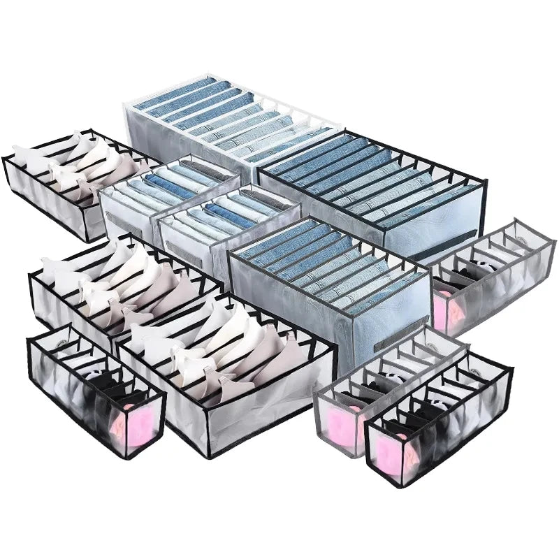 Jeans Organization Storage Box Closet Organizer Clothing Organization System Drawer Organizers Cabinet Pants Storage Organizer by FLIPSTYLEZLLC