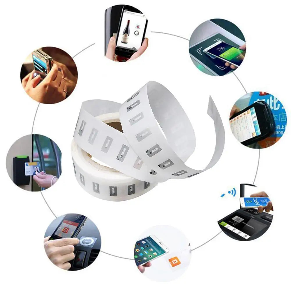 10pcs NFC Chip Ntag213 Sticker Wet Inlay 13.56mhz RFID NTAG 213 Label by FLIPSTYLEZLLC