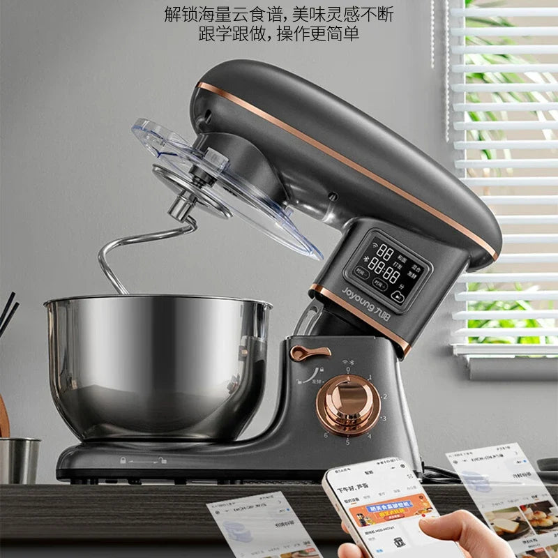 Multifunctional Stand Mixer, Automatic Dough Kneader with Fermentation Function, All-in-One Food Mixer for Home by FLIPSTYLEZLLC