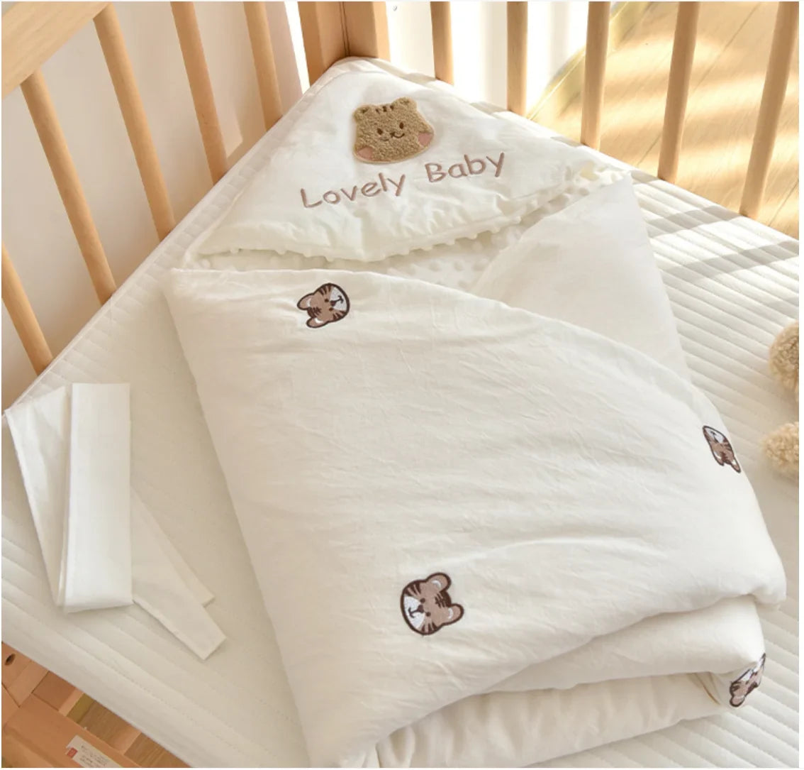 Newborn Baby Blanket Envelope Baby Receiving Blankets Boy Girl Cotton Soft Infant Swaddle Wrap Blankets For Stroller Crib Stuff by FLIPSTYLEZLLC