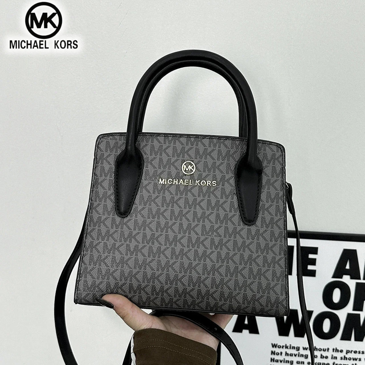 New Michael Kors Women's Fashion Casual Cross Shoulder Bag MK Handbag Business Travel Bag Multi Functional Letter Bag by FLIPSTYLEZLLC