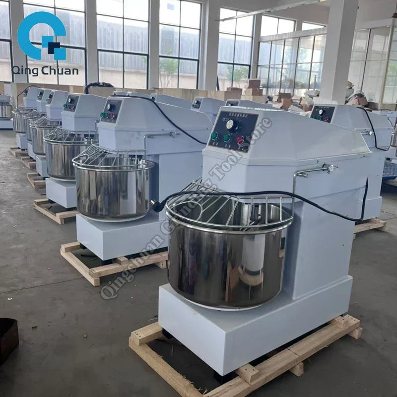 Dough Machine Commercial Large Capacity Fully Automatic Kneading Machine Dual Speed Dual Action Dough Mixing Machine By Sea by FLIPSTYLEZLLC