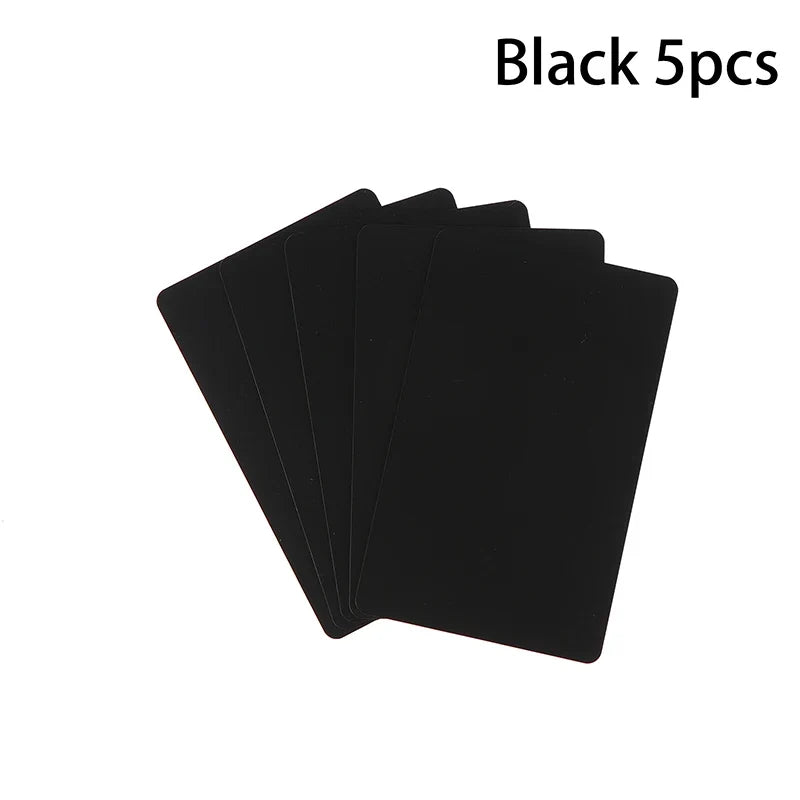 NFC215 Black White Cards Rewritable NFC NT-AG215 PVC Cards Blank Easy Convenient Programmable NFC Business Card by FLIPSTYLEZLLC