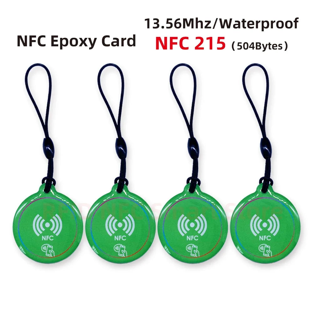 NFC Dripping Card 13.56Mhz Smart Card 504Bytes Nt/ag 215 Tag Card Smart Business Card For All NFC Enabled Phone by FLIPSTYLEZLLC