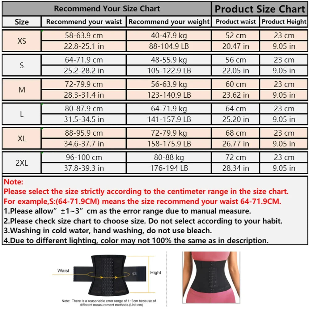 Waist Trainer Body Shaper Tummy Control Slimming Sheath Flat Belly Reductive Shapewear Women Corset Belts by FLIPSTYLEZLLC