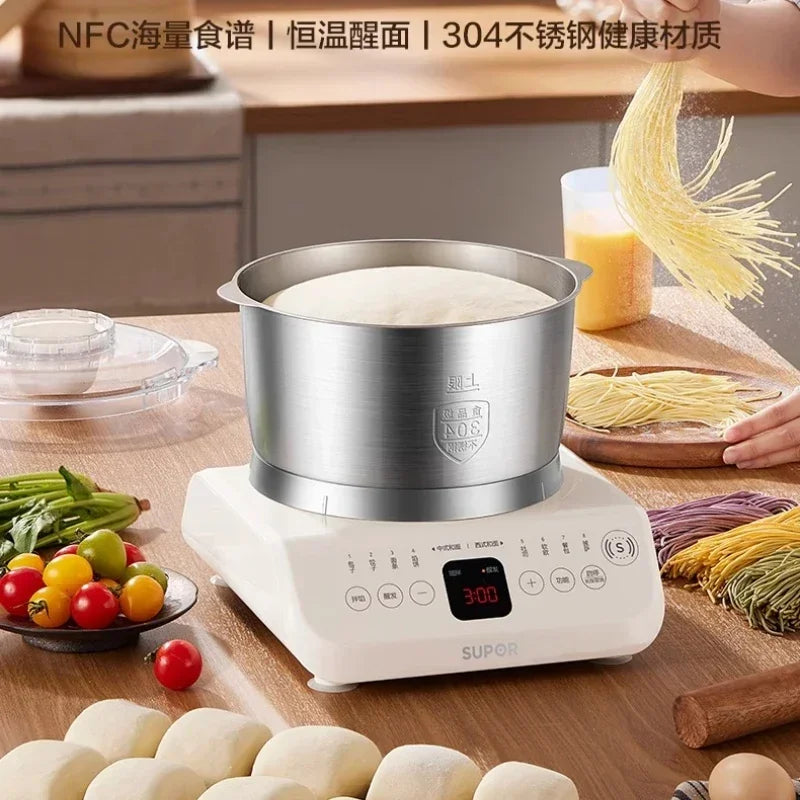 Stand Mixer Automatic Integrated Kneading Stirring Dough Fermentation Household Small Chef Machine for Baking by FLIPSTYLEZLLC