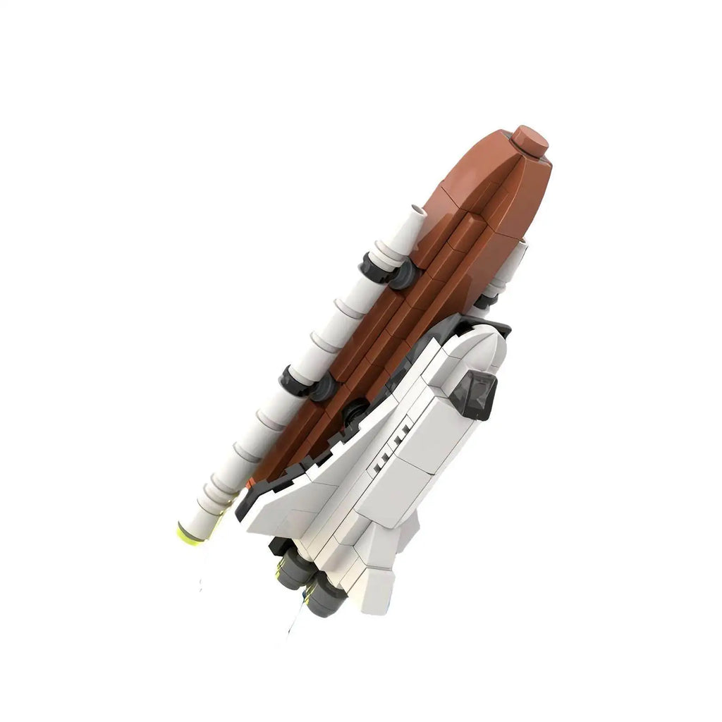 Moc Space Shuttle Model Building Blocks DIY Tech Custom Puzzle Space Shuttles Rocket Aircraft Rocket Propelled Plane Gifts by FLIPSTYLEZLLC
