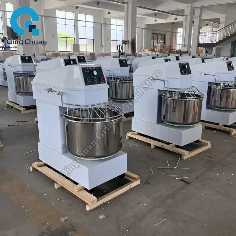 Dough Machine Commercial Large Capacity Fully Automatic Kneading Machine Dual Speed Dual Action Dough Mixing Machine By Sea by FLIPSTYLEZLLC