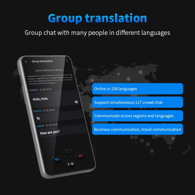 Language Translator Device Support 138 Traductor De Idiomas En Tiempo Real Translation AI Translator with ChatGPT Translator by FLIPSTYLEZLLC
