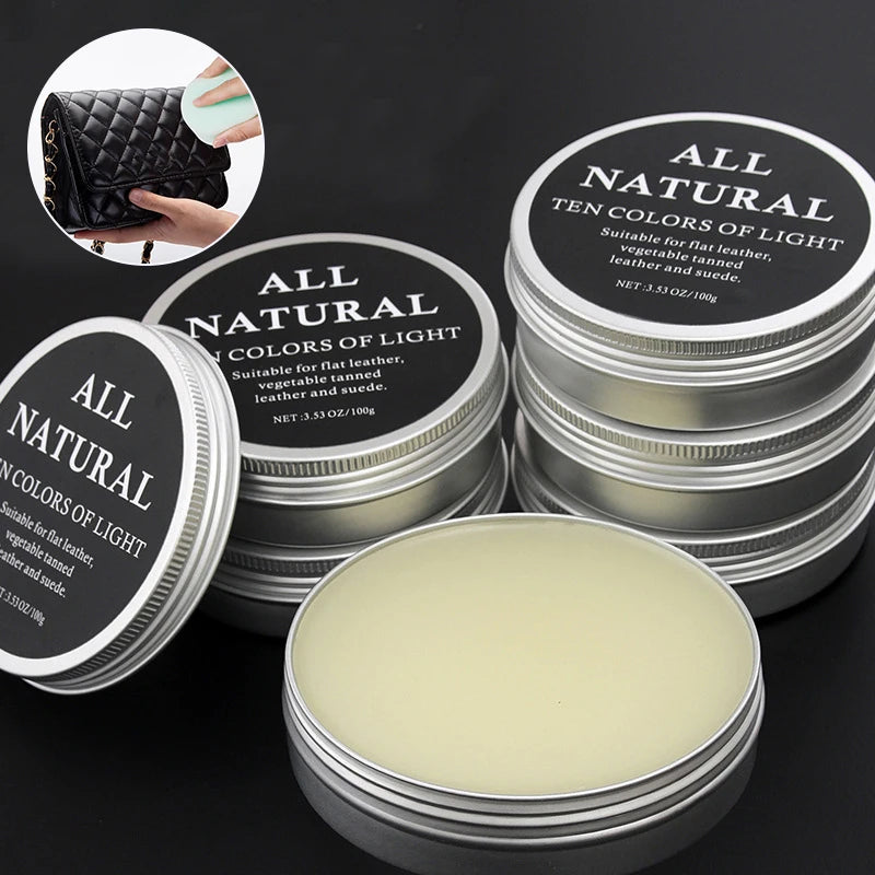 30ml/100ml Mink Oil Cream For Leather Shoes Bags Leather Care Cream by AliExpress