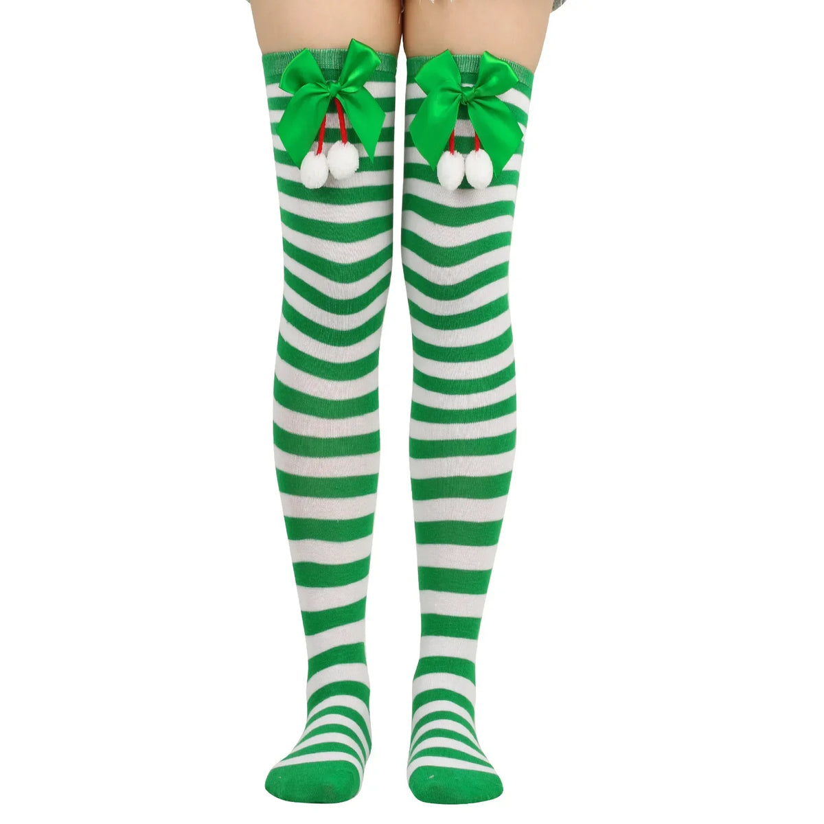 Knee High Christmas Stockings by Kore Kawaii
