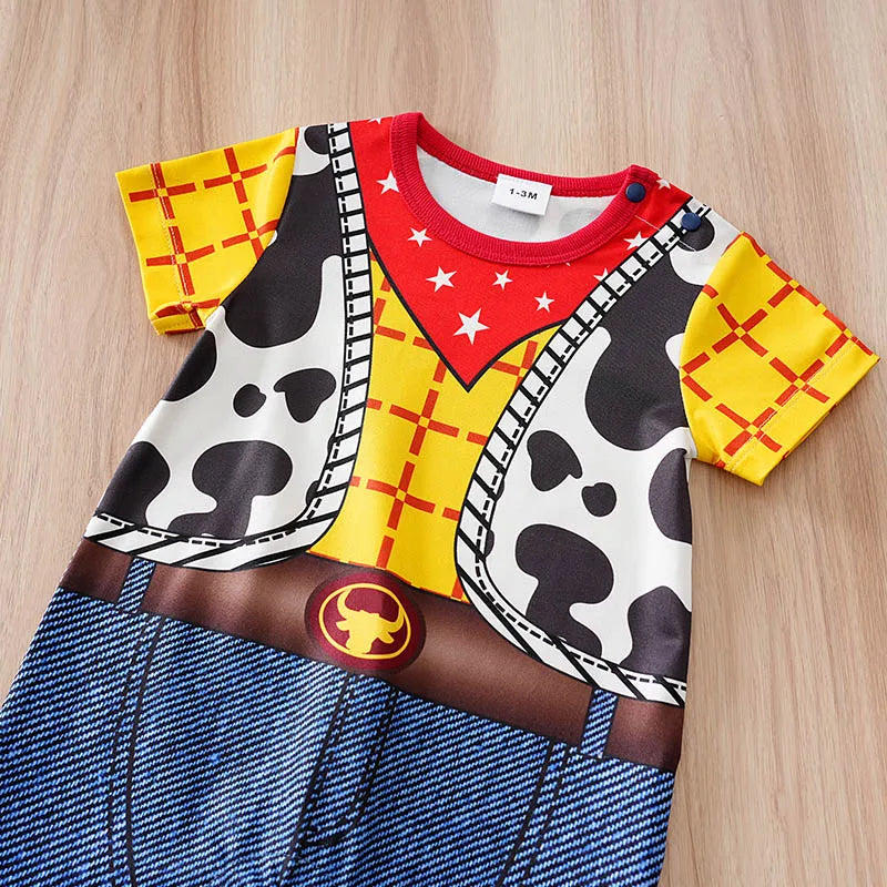 0-18months cosplay newborns Baby Clothes One-Piece Cartoon Anime short-Sleeved Trousers Banquet Summer Fashion neonatal clothing by FLIPSTYLEZLLC