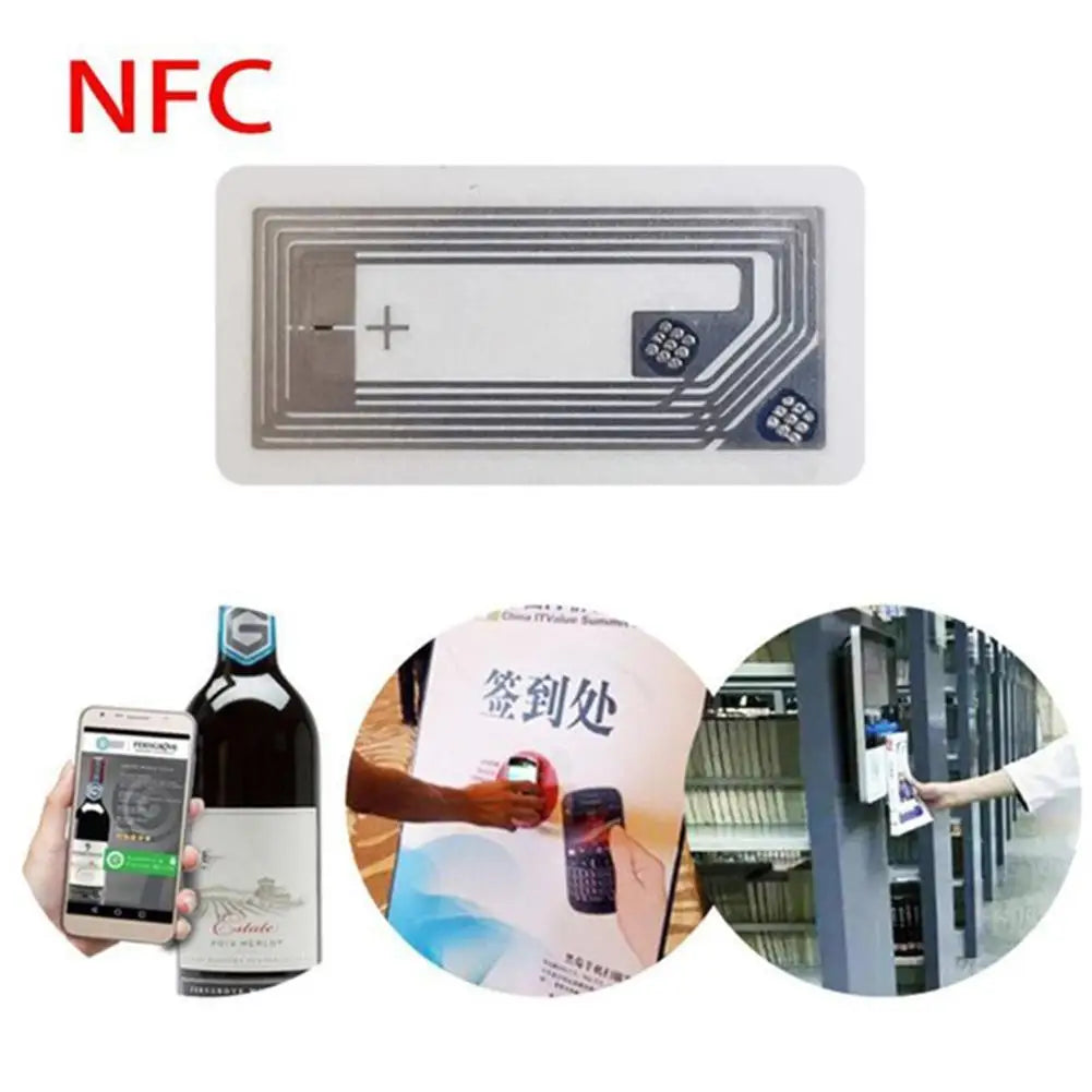 10pcs NFC Chip Ntag213 Sticker Wet Inlay 13.56mhz RFID NTAG 213 Label by FLIPSTYLEZLLC