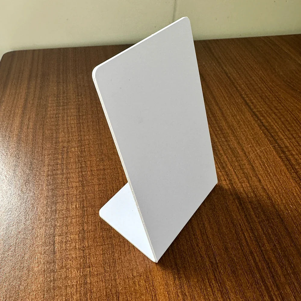 NFC Station table Tag 13.56Mhz programmable Compatible Google Review Card NFC Reviews display bending Card Acrylic Table Sticker by FLIPSTYLEZLLC