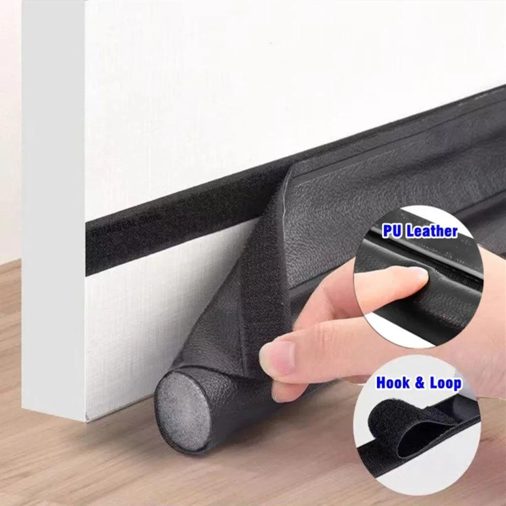 Adjustable Door Bottom Seal Strip Weatherstrip Under Door Draft by AliExpress
