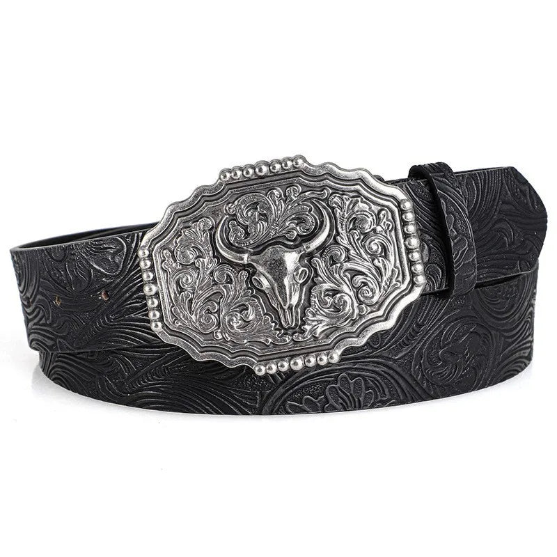 Retro Men's Belt Bohemian Style - Fashion Personalized Belt For Men Women Punk Rock Y2K Belts - For Jeans, Dresses & Casual Wear by Urban Fashion Icon