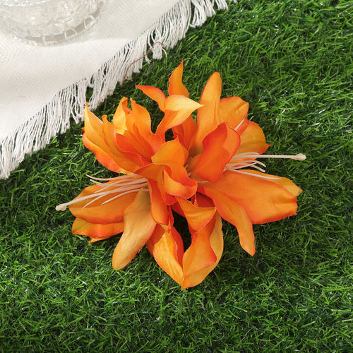 Away Hawaiian Flower Hair Clip by Raspberry Eurybia