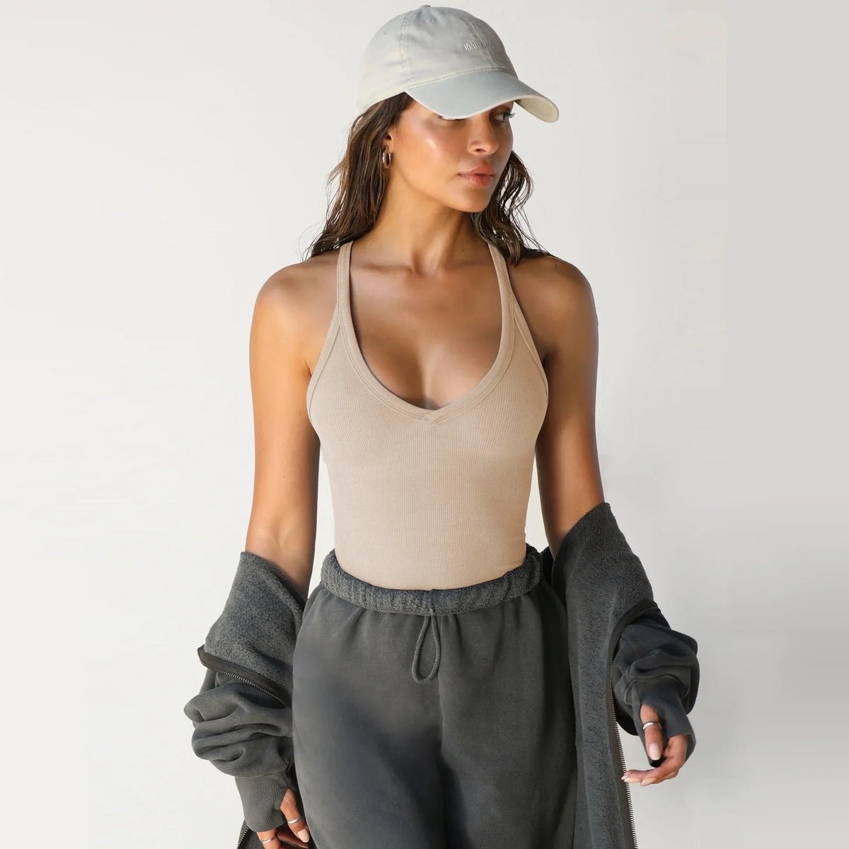 Sporty Style Tank Top Women Yoga Style Vest Solid Color Slim Fit Strapless Sportswear 2026 New Summer Dress up Female Clothing by Ladyez