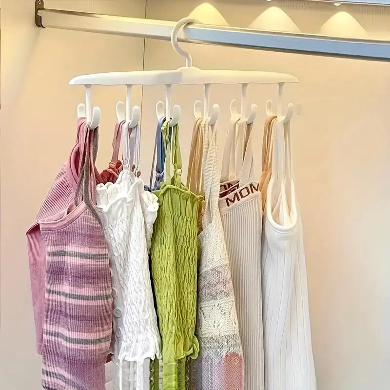 12-Hook Rotating Hanger – Space-Saving Closet Organizer for Ties by FLIPSTYLEZLLC