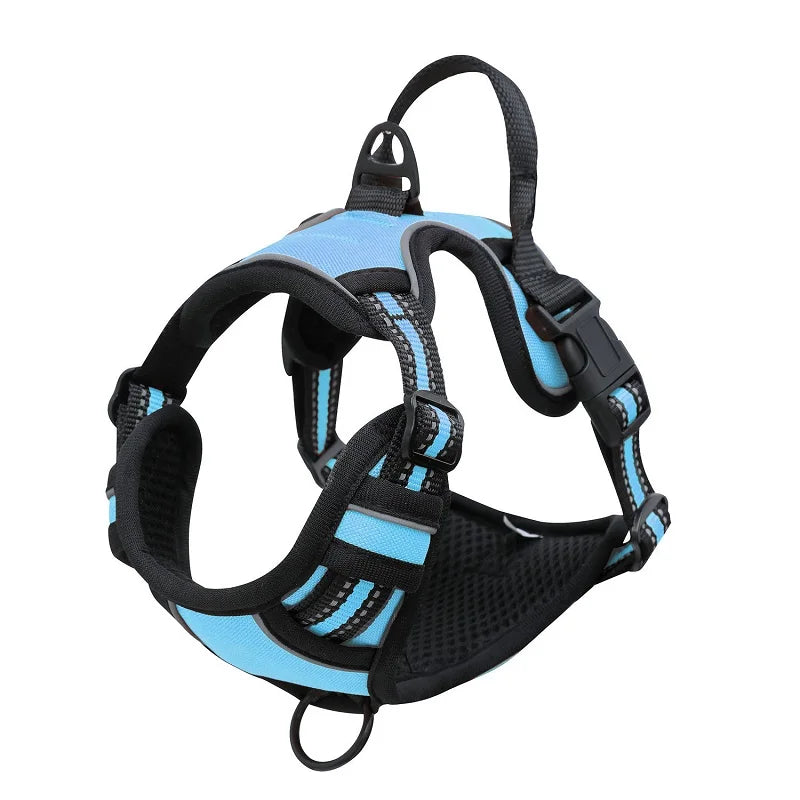 No Pull Dog Harness Large Dog Harnesses Heavy Duty Reflective Easy Control Handle for Large Dog Walking Medium Dogs Pet Supplies by FLIPSTYLEZLLC