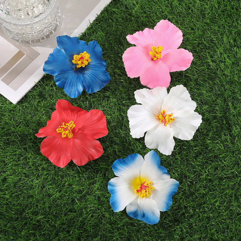 Away Hawaiian Flower Hair Clip by Raspberry Eurybia