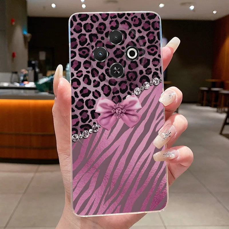 For Tecno Spark 30C Case kl5 kl5n Aesthetic Butterfly Flower Clear Soft Silicone Back Cover Techno Spark 30C Phone Case k15 k15n by FLIPSTYLEZLLC