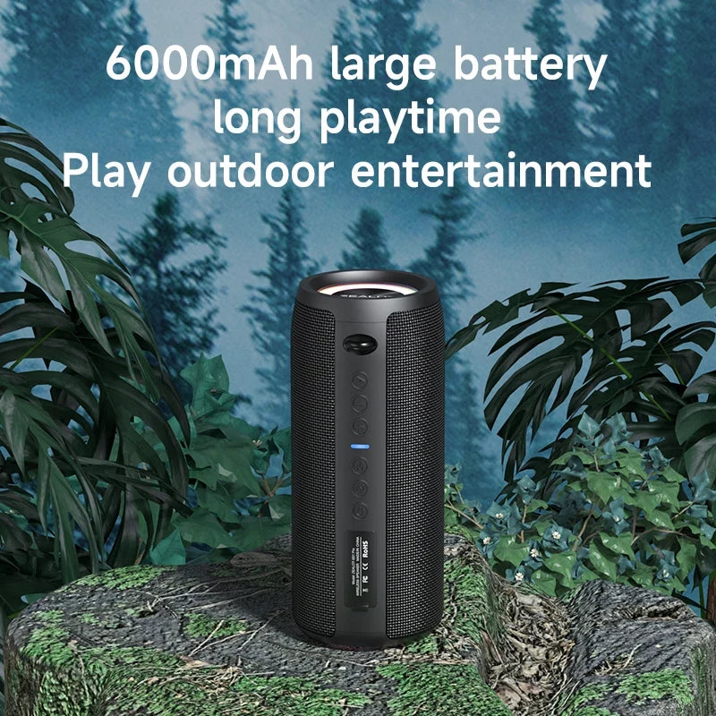 Zealot-S51Pro 40W High-power Bluetooth Speaker 3D Stereo Bass Bluetooth Speaker Portable IPX5 Waterproof Suitable TWS Boom Box by FLIPSTYLEZLLC