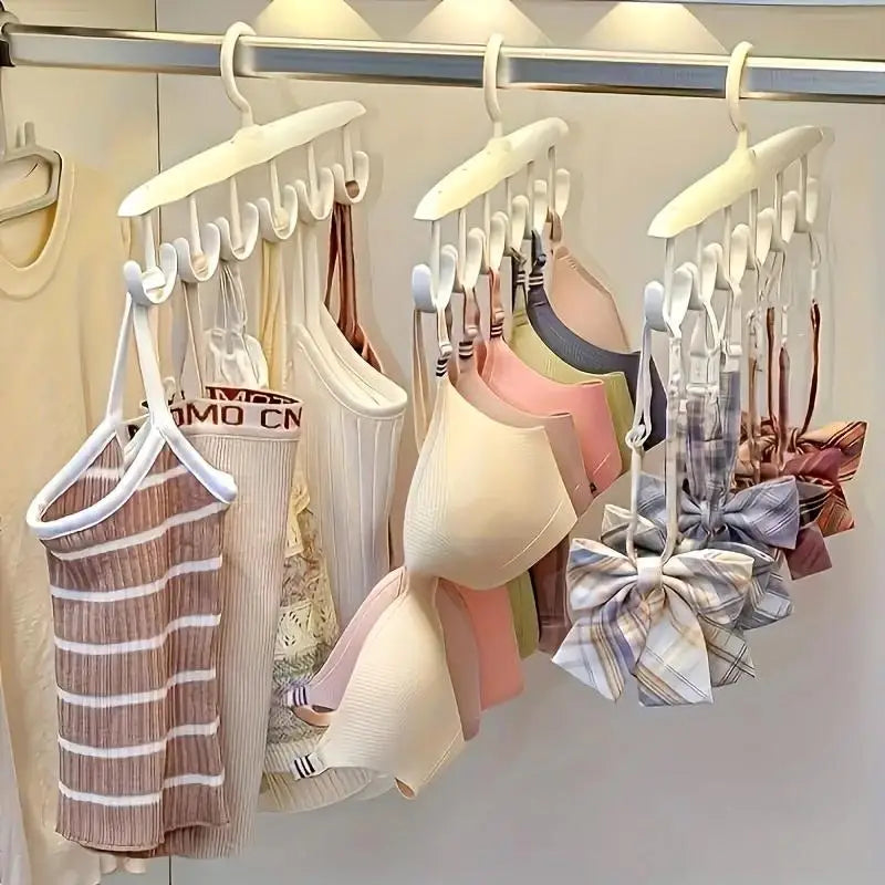 12-Hook Rotating Hanger – Space-Saving Closet Organizer for Ties by FLIPSTYLEZLLC
