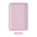 1PC Square Stainless Steel Cosmetic Storage Tray Nail Art Manicure Plate Tweezers Clippers Pens Container False Nails Dish Tools by AliExpress