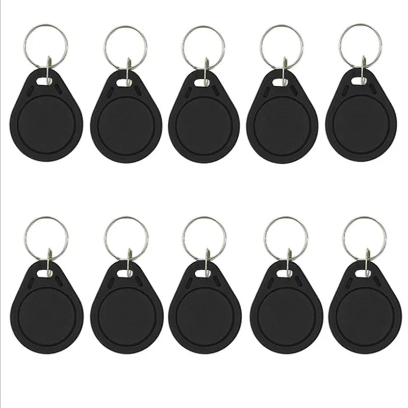5YOA 5/10pcs RFID 13.56mhz Smart Chip Keychain Ic Rewritable Label Waterproof Copy Card Badge Uid Token Tag Clone Duplicator by FLIPSTYLEZLLC