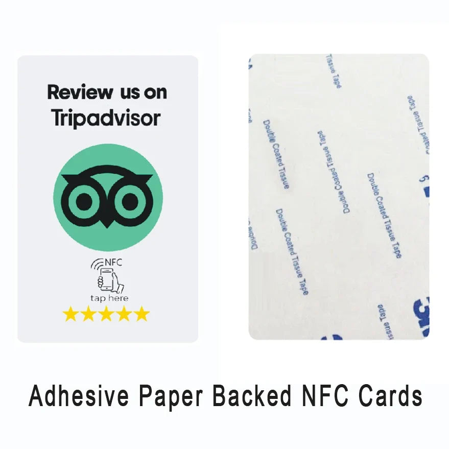 Universal NFC Cards Google Review NFC Card Increase Your Reviews PVC Material Standard Card Size by FLIPSTYLEZLLC