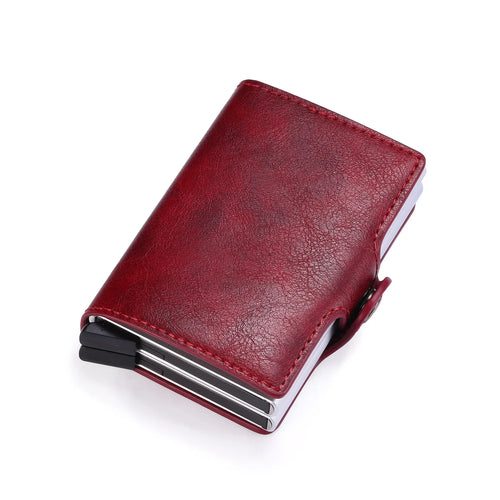 Rfid Men Card Wallets Carbon Fiber Slim Mini Wallet 14 Card Holders by AliExpress