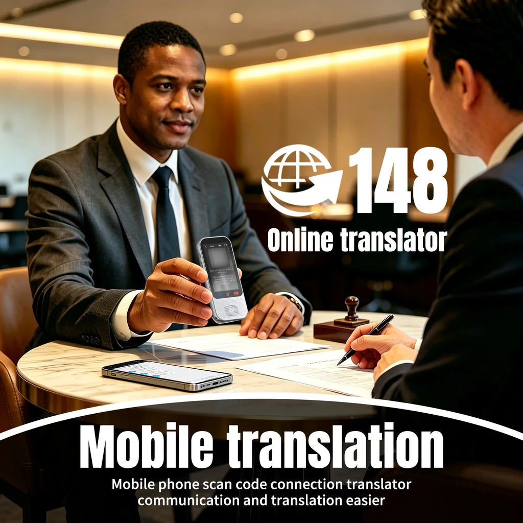 Language Translator Device Support 138 Languages Translation Device AI Translator with ChatGPT Offline Photo Voice Translator by FLIPSTYLEZLLC
