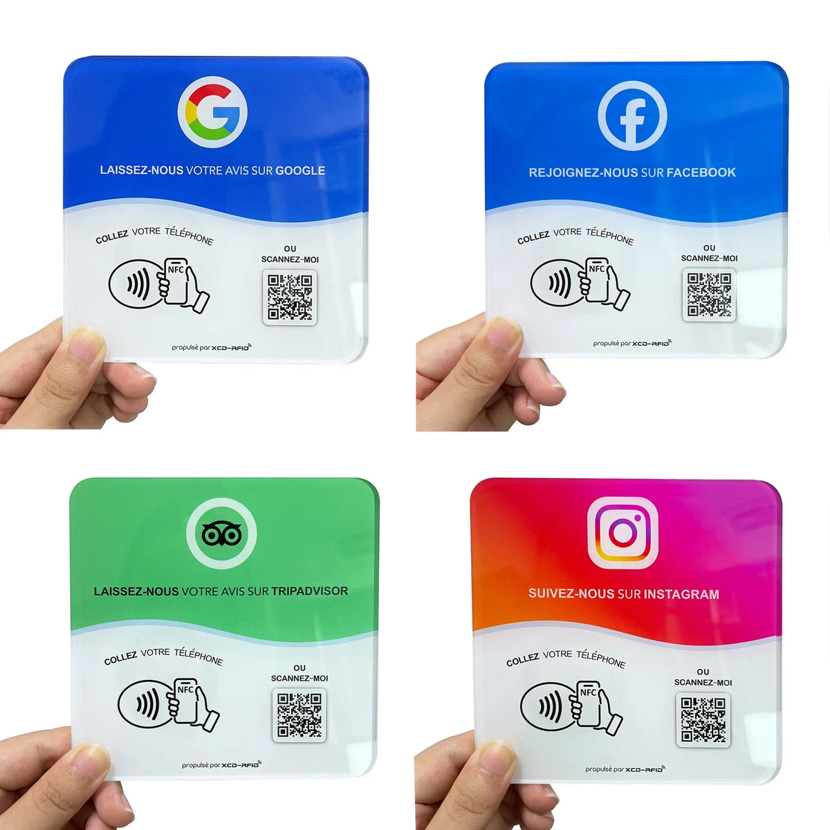 Tap The NFC Stand, Google NFC Review Card, Restaurant Bend Card, NFC Positive Review Card, Stand Desktop Review Card by FLIPSTYLEZLLC