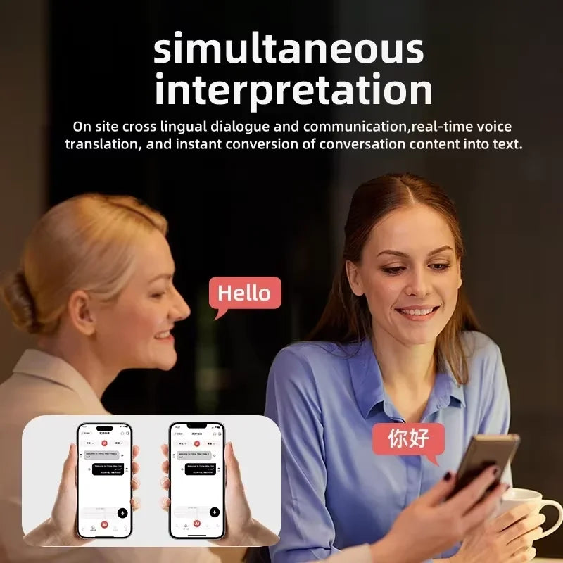AI Real-time Language Translation Instant Voice Translators Meeting Summary Speech Simultaneous Interpretation Smart Translator by FLIPSTYLEZLLC