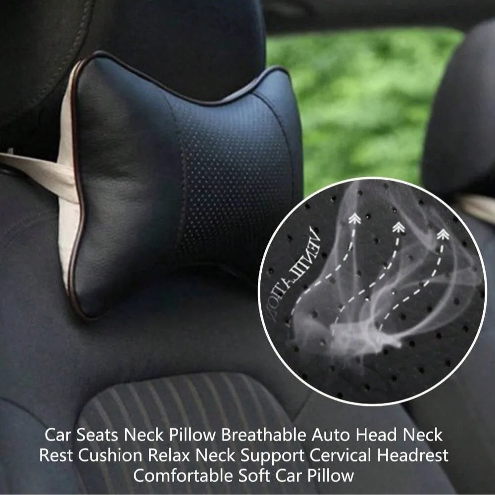 Car Seat Headrest with Breathable Mesh, Auto Safety, Head and Neck by AliExpress