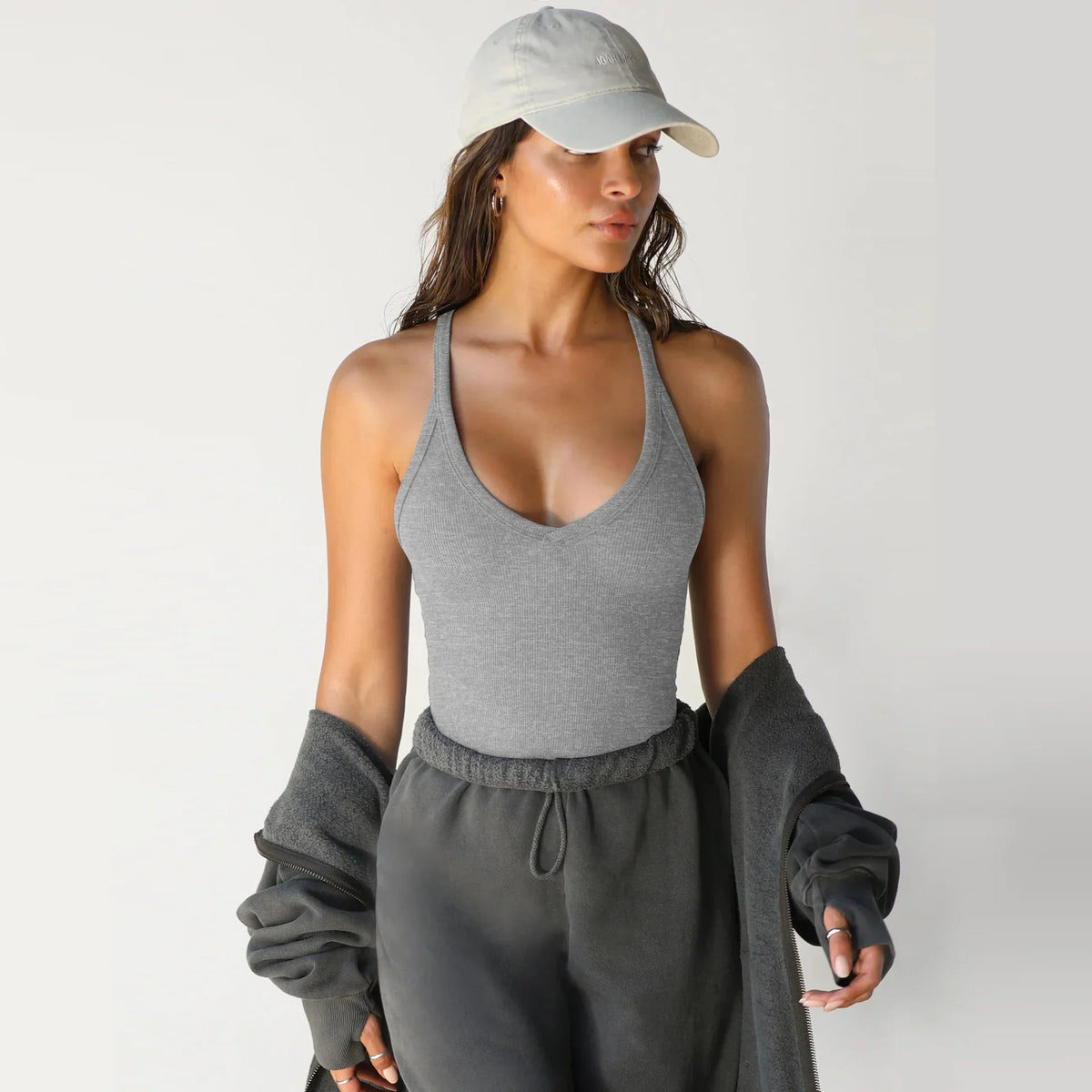 Sporty Style Tank Top Women Yoga Style Vest Solid Color Slim Fit Strapless Sportswear 2026 New Summer Dress up Female Clothing by Ladyez